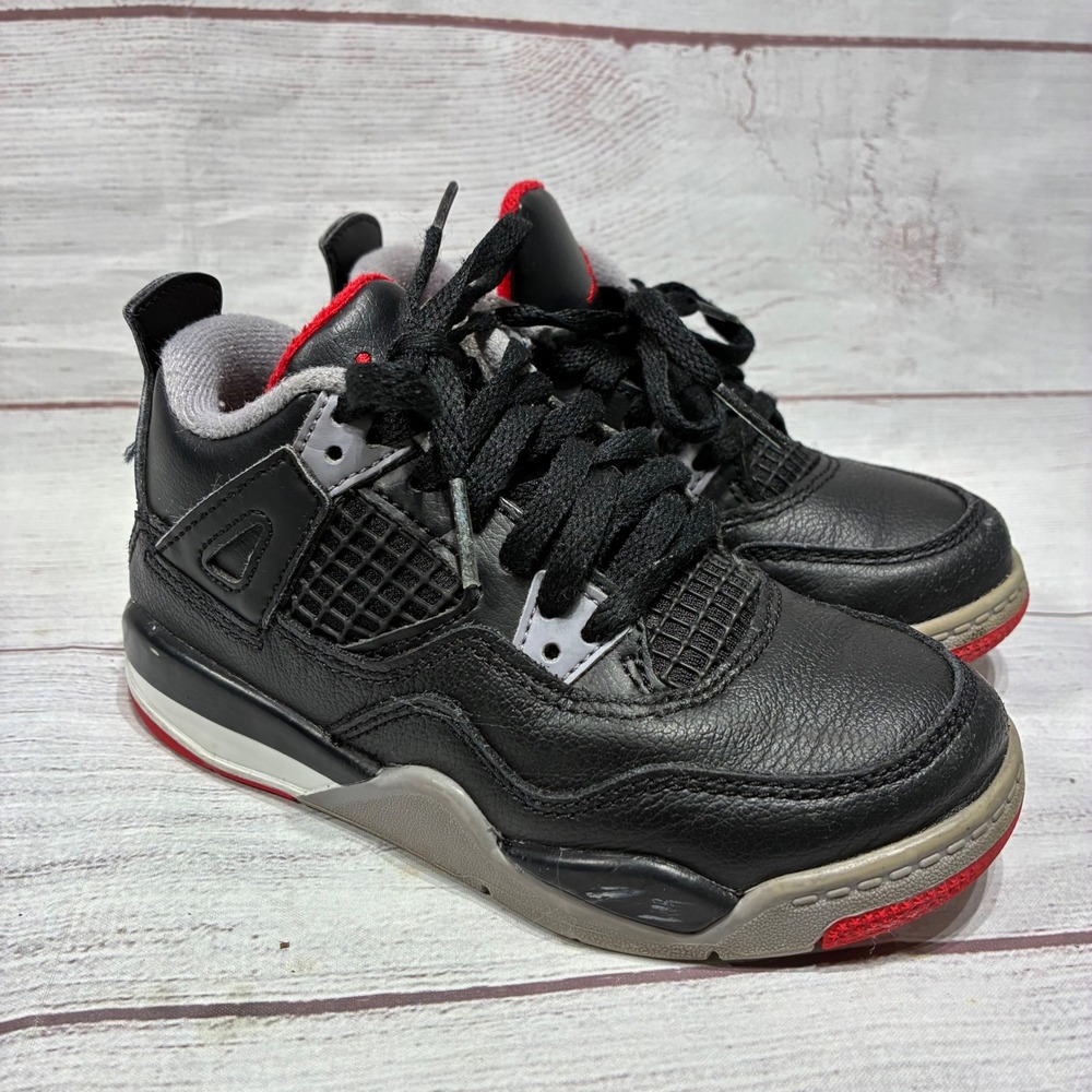 Nike Air Jordan 4 Retro TD Bred Reimagined‎ 2024 11C BQ7669-006